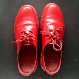Red mono 1461 Dr. Martens
